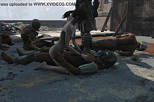 Intense Fucking in Fallout 4 Elie Pillars Scene