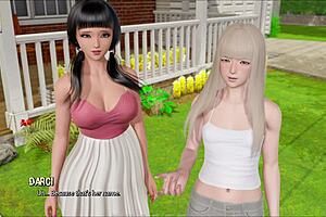 Ripples 40 - Huge Sexy 3D Cartoon Big Cock Clothes Ripped Outfit Tits Cumshot