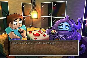 Hornycraft Parody Hentai Game Pornplay Episode 47 Piglin Happy Ending