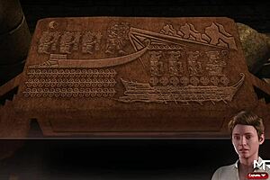 found artifact, continue passage in treasure of nadia