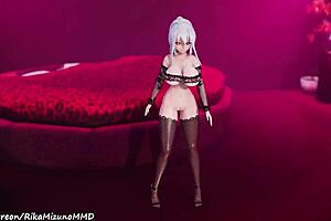 Yo, tjek Yowane Hakus sexede striptease 😏