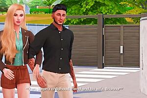 3D hentai love story from the courtside seat