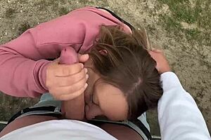 Public Anal Sex in the Park with Fat Curvy Couple Caught Outdoor