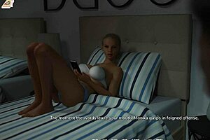 Busty blonde college girl gets creampied while her gay friend watches in taboo university.