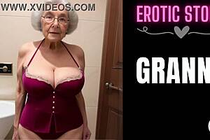 The first part of a hot series with a grandma’s piss fetish