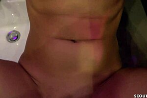 Skinny small 18+ tits blonde teen 18+ candee licious get hard amateur sex with german guy