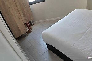 I found my stepsister's wet panties and couldn't resist her big tits for a creampie