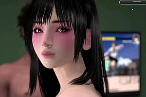 Japanese Teen 18+ Feels Passion In Threesome With Friend And Stepbrother