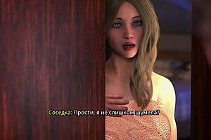 3D animated game with big-breasted women and 69 anal scene