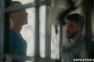 Hot Honeyguide Scene with Hoss Kado and Ian Holms in Bareback Action