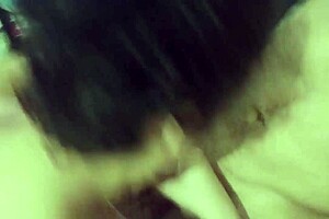 Hot blowjob from a sexy teenage girl