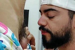 Curious tourist visits mr bumbum gym in brazil