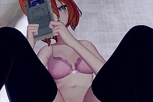 Roleplay With Cute Anime Girl Playing Games