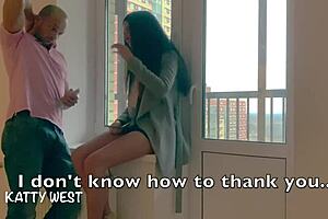 picked up young 18+ katty west for anal sex in public for cash