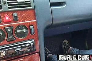 stranded teen 18+ beatrix glower gets fucked in car