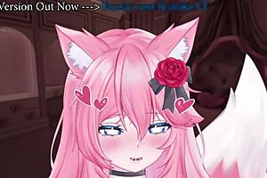 Канаковт дико стонет за спермой в Lewdtuber ASMR