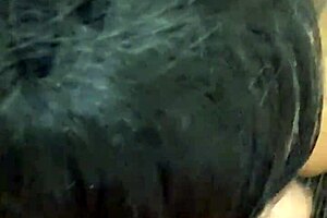 i watch this dirty slut suckin the maintenance man's big dick