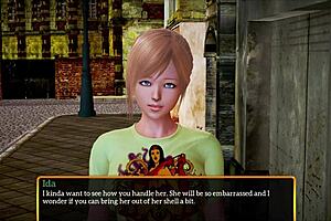 in my new family game, adventures unfold with anime characters