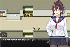 deixando um garoto do colégio estudar o corpo feminino na biblioteca - the class president cant get discouraged - parte 5