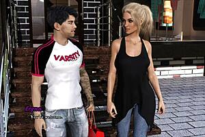 Erynn uncovers shocking secrets in intertwined 41 with blonde big tits action