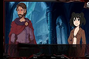 Hentai game with a dragon character that has sex with girls