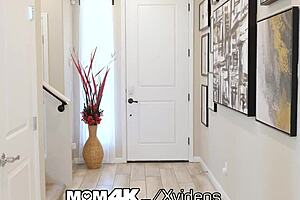 Busty real estate agent seals deal with multiple BBC creampies