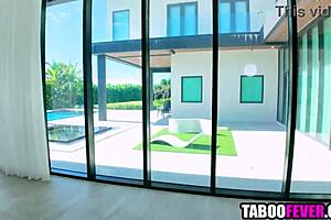 Blonde Step Mom Blows and Anal Fucks Not Son on Valentines Day