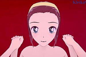 Ran Mouri and Sonoko Suzuki in intense sex! Detective Conan POV hentai!