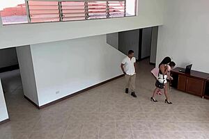 i fucked my real estate client in the kitchen while his fiancee watched