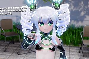 mantis x uni neptunia series with anal sex assfucking 3d anime hentai