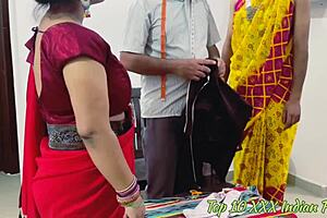 Hot Indian stepdaughter in threesome with dad and uncle