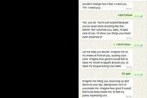 i accidentally sent my stepmom a dick pic on whatsapp and that was her reaction