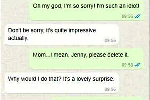 i accidentally sent my stepmom a dick pic on whatsapp and that was her reaction