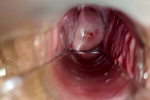 Orgasm Inside Tight Vagina in Close-Up