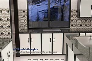 exploring new memories with a brunette in the game