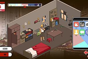 i'm playing hentai game handyman legend part 2, watching another cheating wife with big boobs get fucked