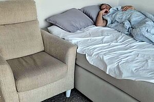 Naughty Wife Invites Girlfriend to Watch Her Fuck Husband