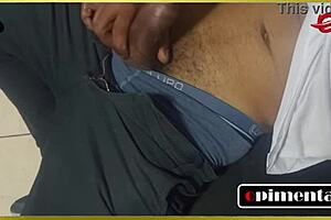 Big dick in gay porn video with a black guy and a hot Latino