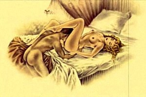i-i just love these vintage erotic drawings so much