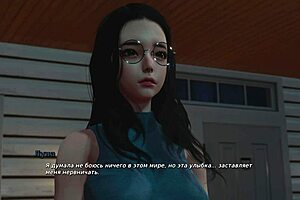Cartoon porn with Asian heroine and her lover who is also a bully