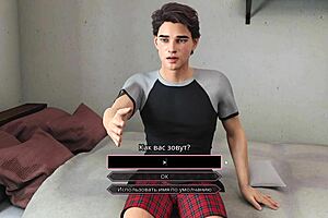 3D animated game with big-breasted women and 69 anal scene