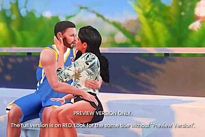 courtside passion - 3d hentai - preview version... oh man, it's so naughty!