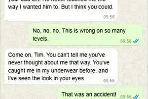 i accidentally sent my stepmom a dick pic on whatsapp and that was her reaction