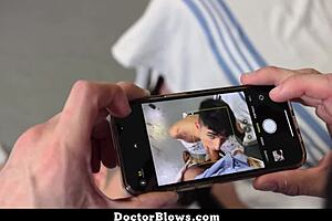 Horny Gay Doctor Fucks Patient In Office