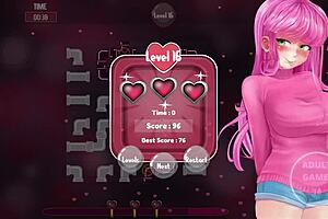 Waifu secret four in anime dating game.