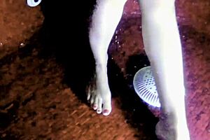 Hot Tub Encounter With A Stranger In A Relaxing Bath Setting