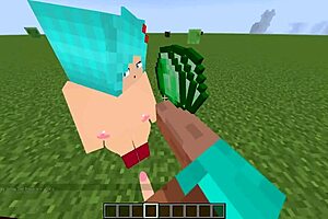 Raven, Bulma, and Bowsette in a Jenny mod gameplay