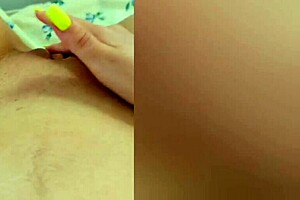 cute girl displays legs then fingers wet pussy