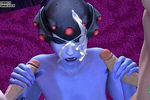 dva and tracer futa dominate widowmaker