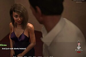 A night of passion and pleasure with an adult video game
